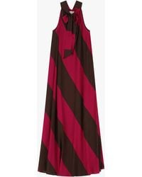Dixie - Abito Lungo A Righe Senza Maniche - Lyst