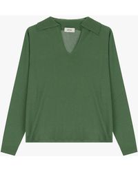 Dixie - Maglia A Maniche Lunghe Con Scollo A V - Lyst