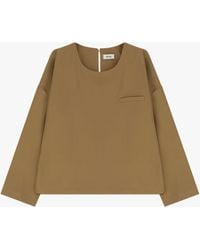 Dixie - Camicia Ampia Con Taschino E Maniche Lunghe - Lyst