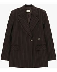 Dixie - Blazer À Rayures Fermeture Simple Et Poches - Lyst