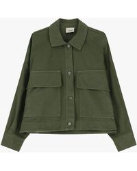 Dixie - Giacca Camicia Con Bottoni - Lyst