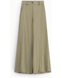 Dixie - Pantaloni Palazzo A Vita Alta Con Tasche Laterali - Lyst