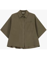 Dixie - Camicia Boxy Con Collo Classico E Tasca - Lyst