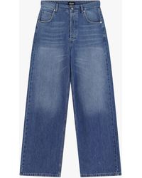 Dixie - Jeans A Gamba Larga E Alta Alta - Lyst
