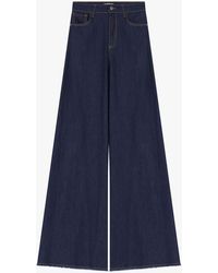 Dixie - Jeans A Zampa D'Elefante Vita Alta - Lyst