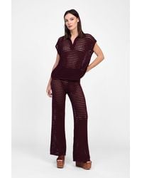 Dixie - Pantaloni Larghi Traforati - Lyst