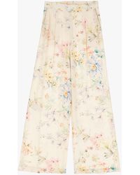 Dixie - Pantaloni Ampi Con Stampa Floreale - Lyst