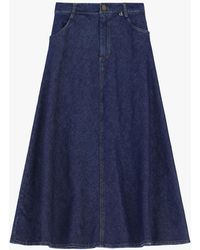 Dixie - Jupe Longue En Denim À Cinq Poches - Lyst