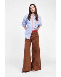 Dixie - Pantalon À Jambe Large Uni - Lyst