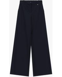 Dixie - Pantalon Palazzo Taille Haute À Pinces - Lyst