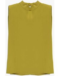 Dixie - Top Senza Maniche Con Collo Alto - Lyst