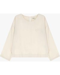 Dixie - Camicia Ampia Con Taschino E Maniche Lunghe - Lyst
