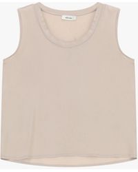 Dixie - Canotta Casual Con Scollo Tondo - Lyst