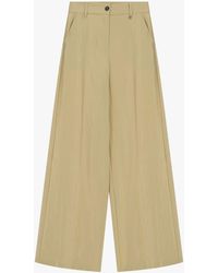 Dixie - Pantaloni Palazzo A Vita Alta Con Tasche Laterali - Lyst