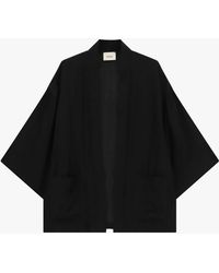 Dixie - Blazer Ample À Motif Floral Jacquard Avec Poches - Lyst