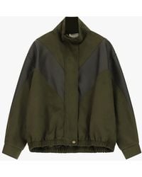 Dixie - Bomber Con Dettagli A Contrasto E Zip Frontale - Lyst