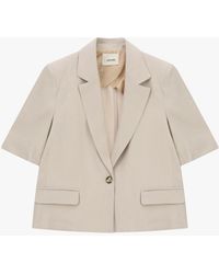 Dixie - Blazer Corto Manica Corta Con Tasche A Patta - Lyst