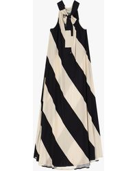 Dixie - Robe Longue Rayée Sans Manches - Lyst