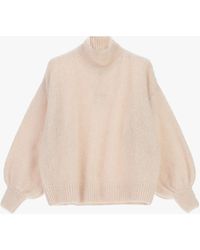 Dixie - Pull Col Roulé Manches Longues Amples - Lyst