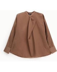 Dixie - Chemise Manches Longues À Pli Asymétrique - Lyst