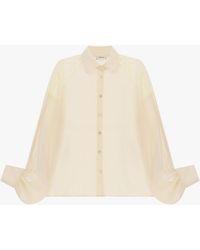 Dixie - Camicia Con Maniche Ampie E Inserti Traforati - Lyst