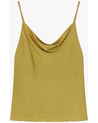 Dixie - Top Con Spalline Sottili E Scollo A Cascata - Lyst