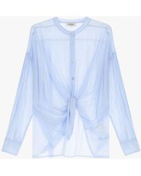 Dixie - Chemise À Manches Longues Et Col Col Classique - Lyst