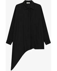 Dixie - Chemise Motif Jacquard À Coupe Asymétrique - Lyst