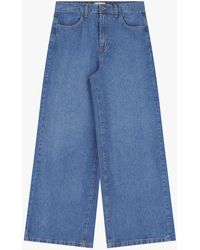 Dixie - Jeans A Gamba Larga E Vita Alta - Lyst