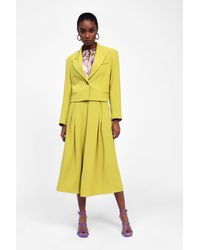 Dixie - Gonna Midi A Pieghe Vita Alta - Lyst