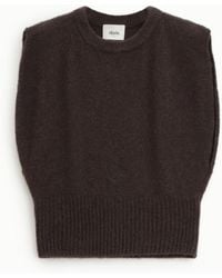 Dixie - Pull Sans Manches Col Rond Coupe Ample - Lyst