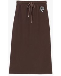 Dixie - Gonna Midi A Vita Alta Con Laccio - Lyst