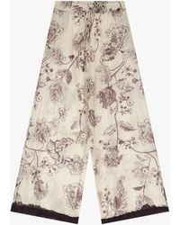 Dixie - Pantaloni Ampi Con Stampa Floreale - Lyst