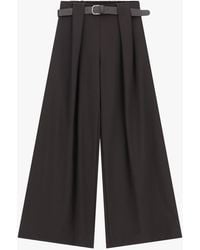 Dixie - Pantaloni A Gamba Larga Con Cintura - Lyst