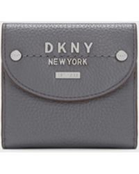 dkny wallet black