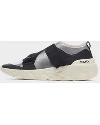 dkny reesa logo trainers