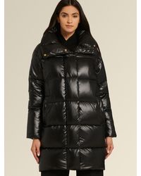 dkny black puffer jacket