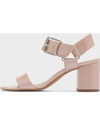dkny block heels