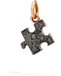 Dodo - Rose & Diamond Puzzle Charm - Lyst