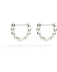 Dodo - Creolen Granelli Silber - Lyst
