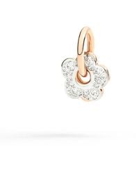 Dodo - Rose & Diamond Flower Charm - Lyst