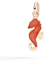 Dodo - Rose & Enamel Sea Horse Charm - Lyst