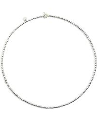 Dodo - Halskette Mini-Granelli Silber - Lyst