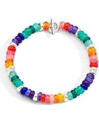 Dodo - Armband Mit Silber-Rondelle & Recyceltem Kunststoff - Lyst