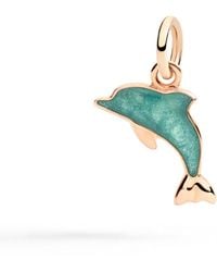 Dodo - Rose & Enamel Dolphin Charm - Lyst