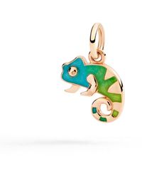 Dodo - Rose & Enamel Chameleon Charm - Lyst