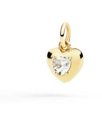 Dodo - Heart Charm & Synthetic Sapphire - Lyst