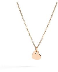 Dodo - Rose Mini Heart Necklace - Lyst