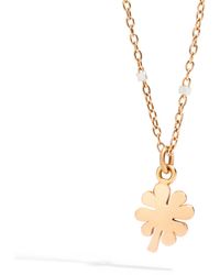 Dodo - Rose Mini Four Leaf Clover Necklace - Lyst