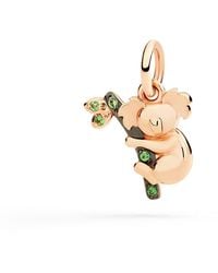 Dodo - Rose Koala Charm & Tsavorites - Lyst